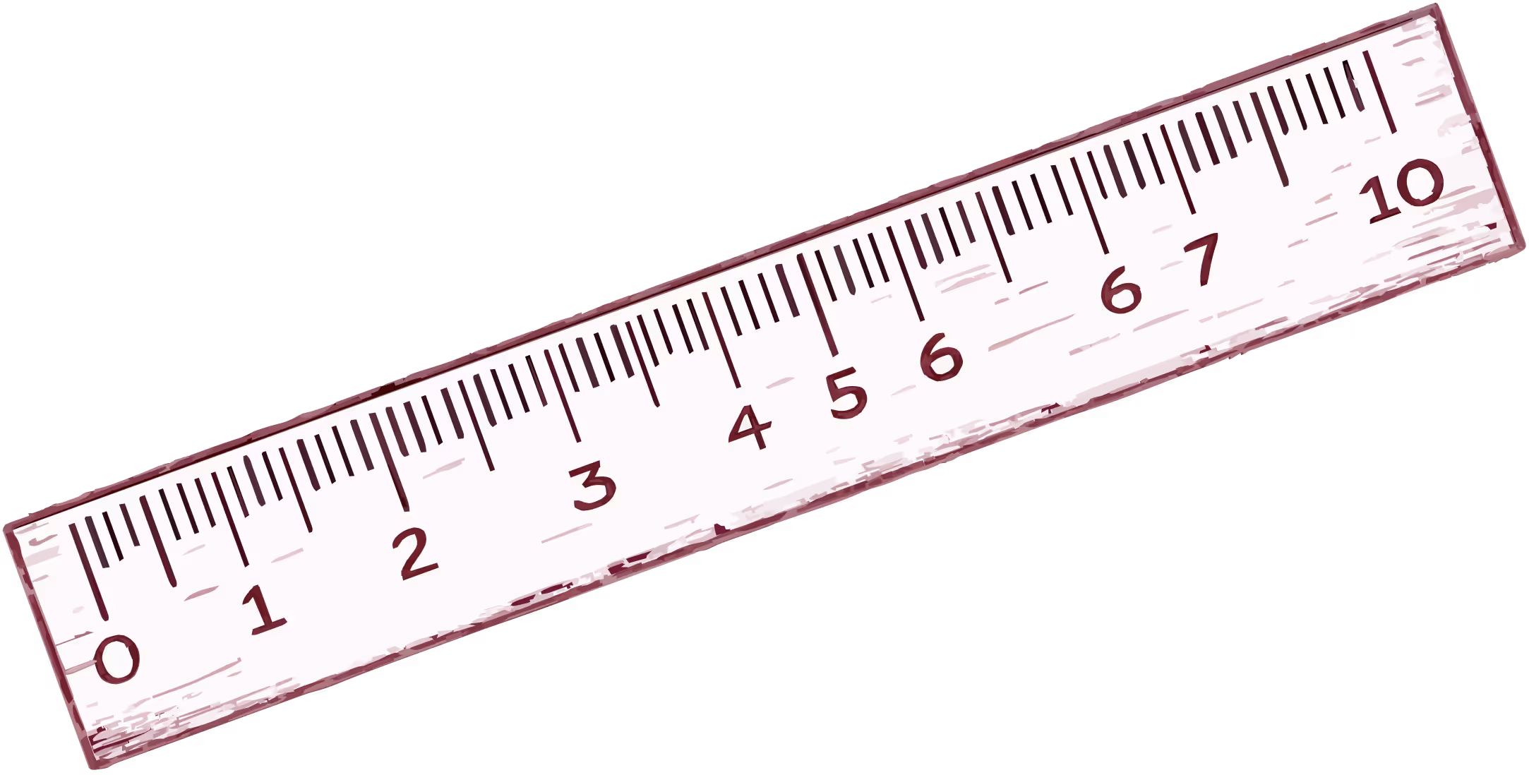 Illustration of a ruler.