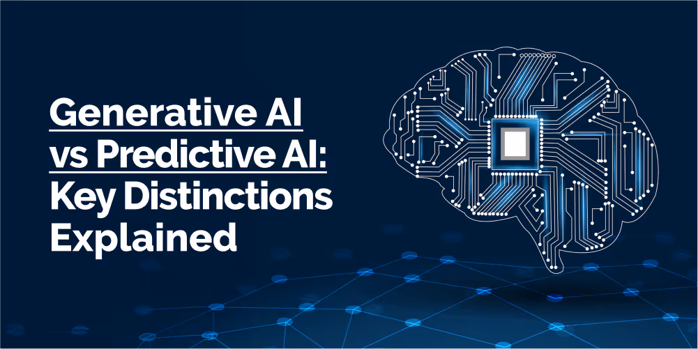 Generative AI vs Predictive AI: A Comprehensive Comparison