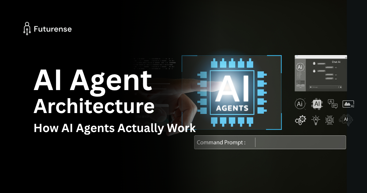 AI agent architecture explained with system components and workflow visualization