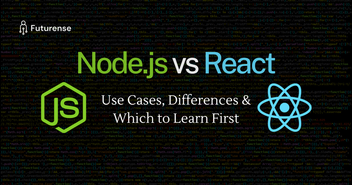 Node.js vs React: Key Differences Explained