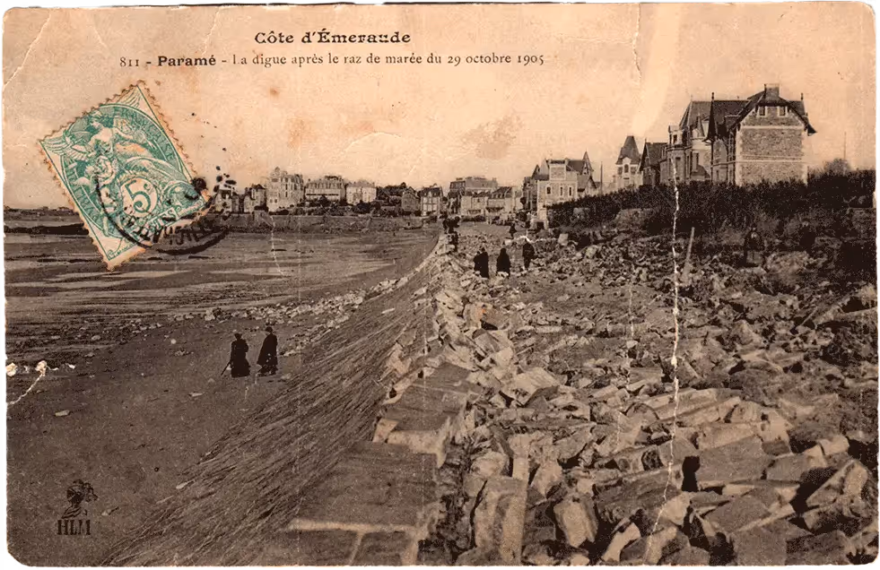 Année 1882 marquée dans l’histoire du Grand Hôtel de Courtoisville à Saint-Malo, hôtel 4 étoiles en Bretagne.