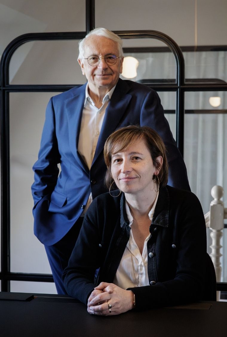 Directors of the Grand Hotel de Courtoisville in Saint-Malo, a 4-star spa hotel in Brittany.