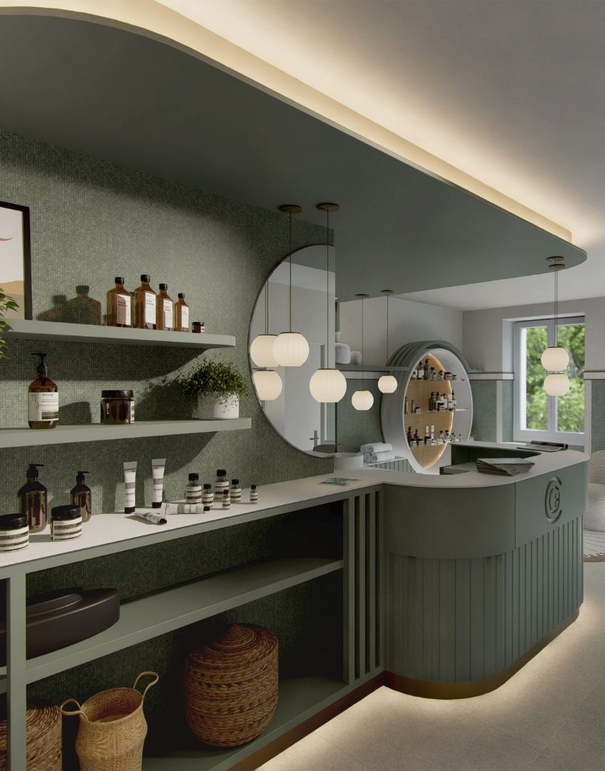 Boutique at the Grand Hotel de Courtoisville in Saint-Malo, 4-star spa hotel in Brittany.