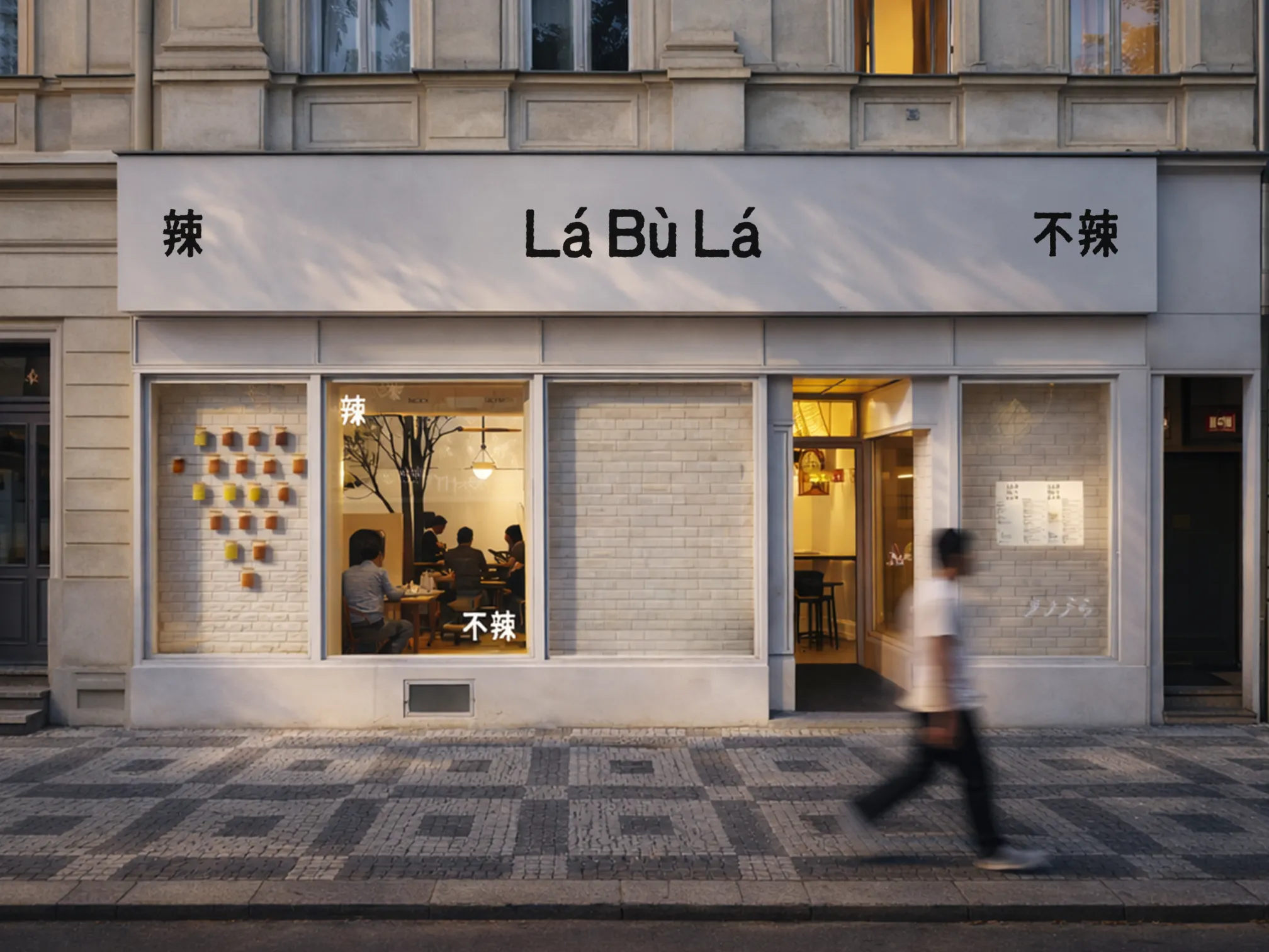 Design výlohy La Bu La