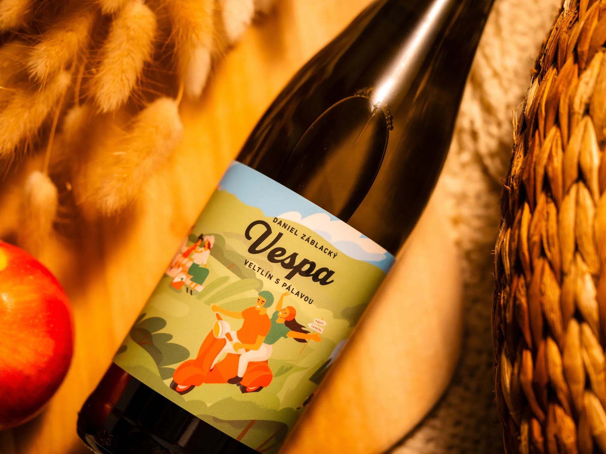 Design etikety Vespa