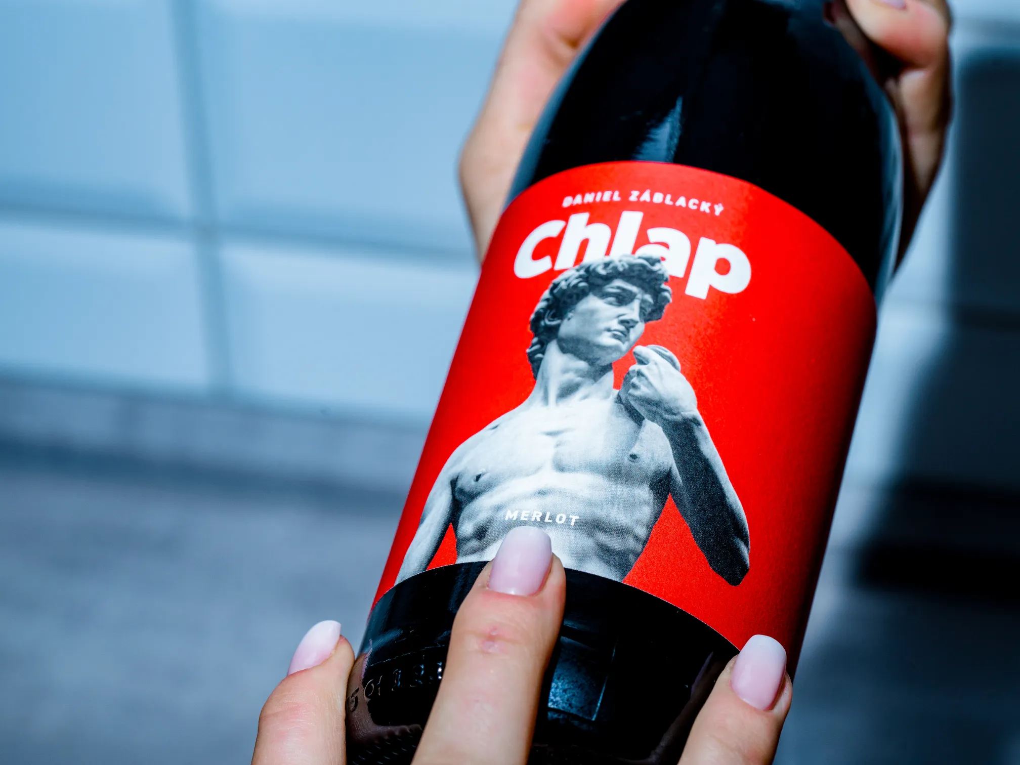 Design etikety Daniel Záblacký – Chlap