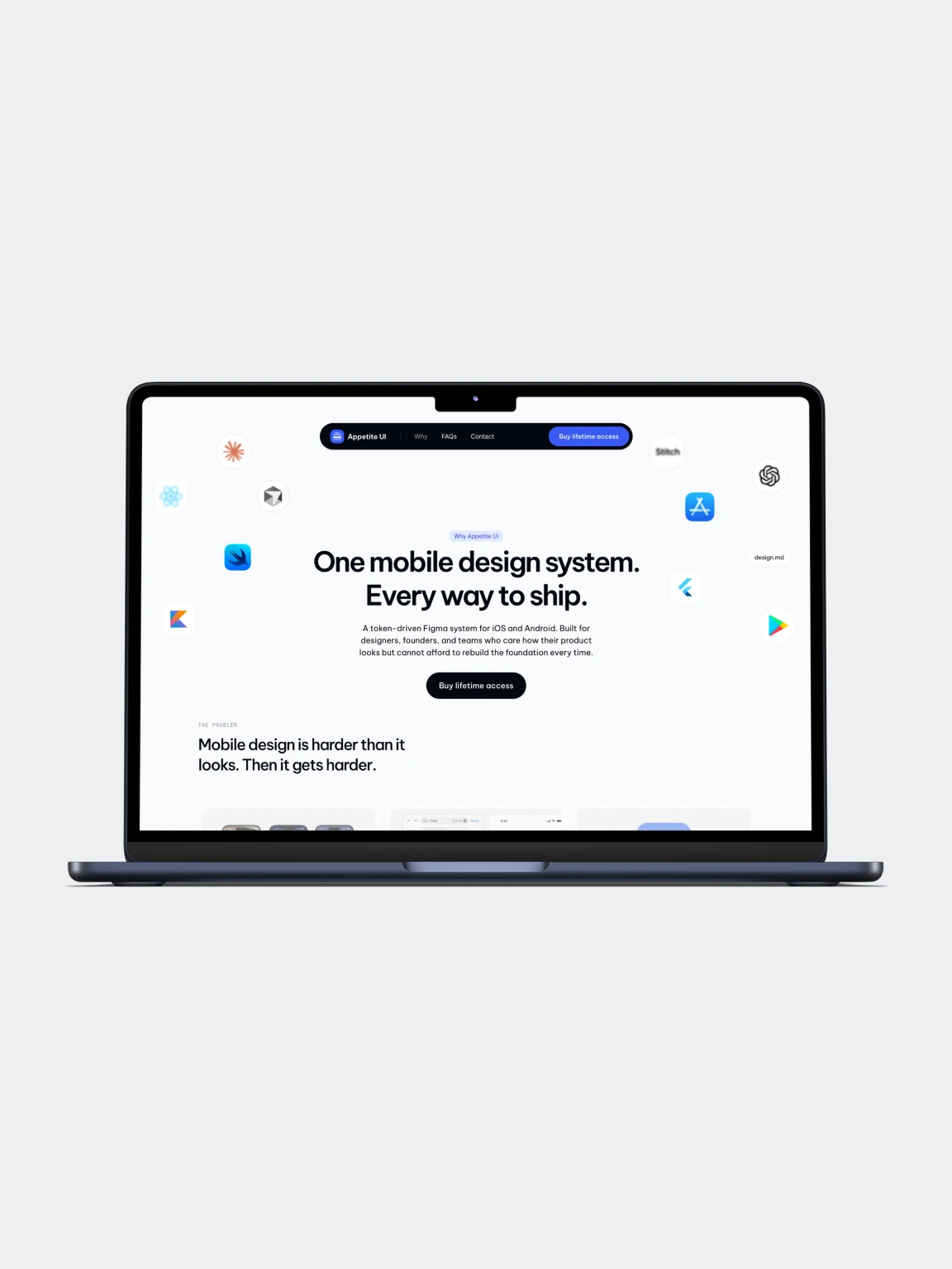 Appetite UI Showcase in Bohuslav Poláček portfolio
