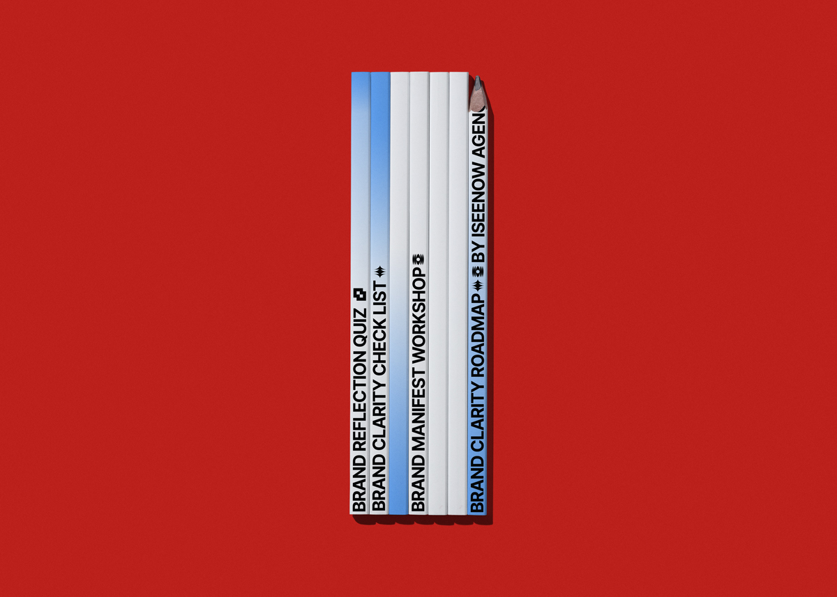 iseenow agency brand identity system 