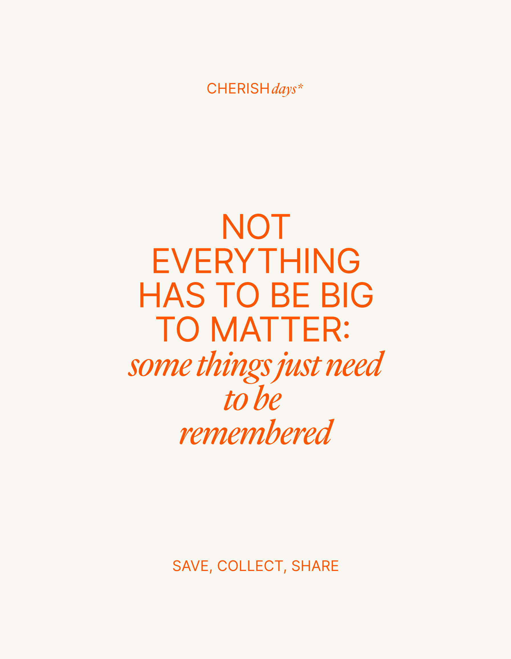 Cherish Days — branding and design - smm content creation — instagram