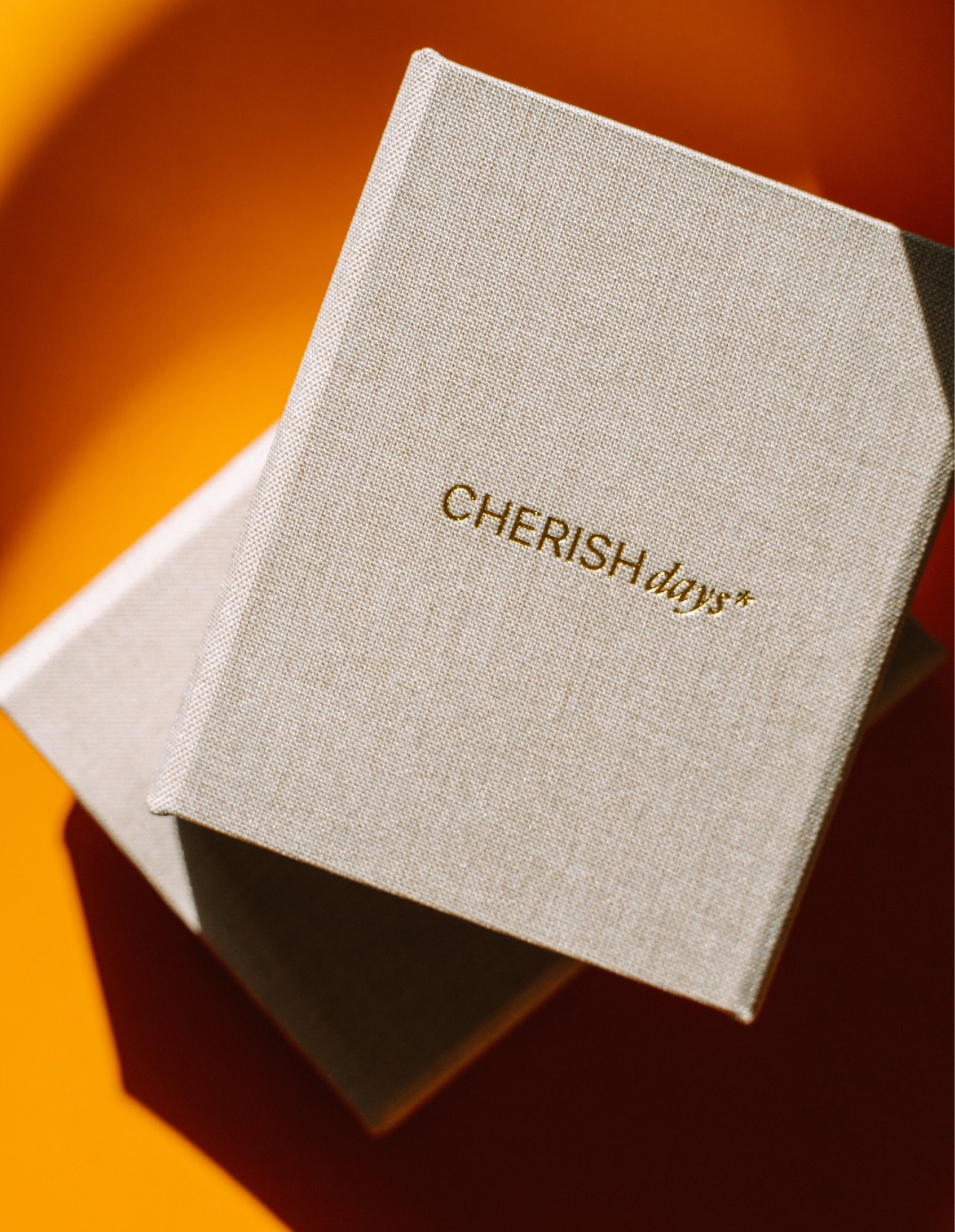 Cherish Days — branding and design box - print product design