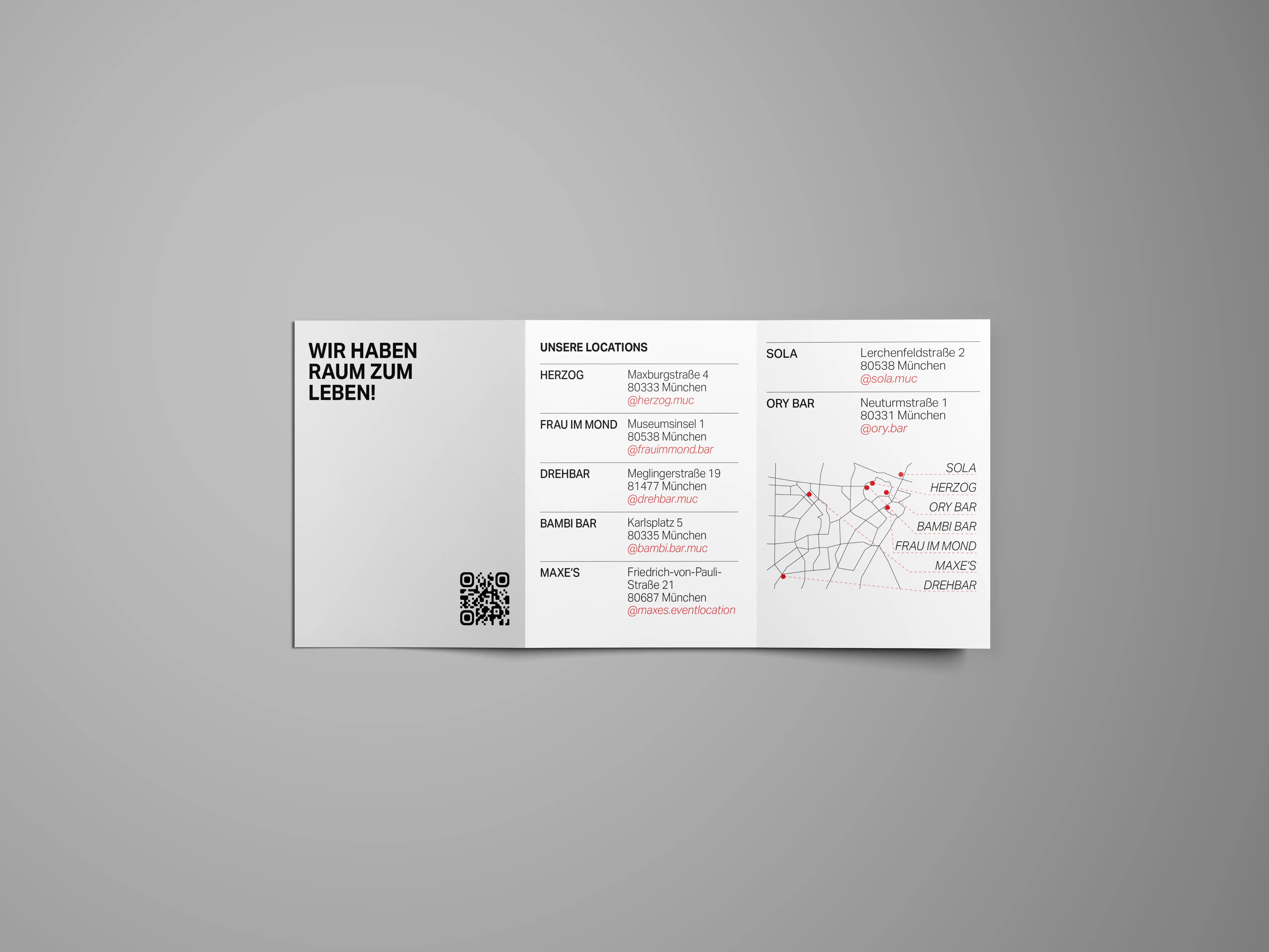 Munich in my pocket Booklet Design