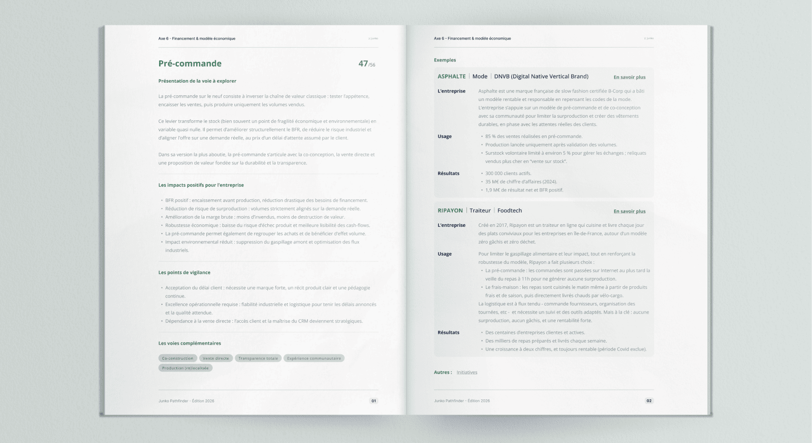 Présentation d'une voie de JK-Pathfinder