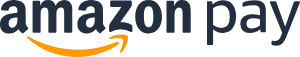 Logo von Amazon Pay - barrierefreie Darstellung für den Zahlungsanbieter im Onlineshop