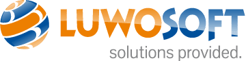 Luwosoft Logo barrierefrei - eine der führenden Kassenlösungen für JTL-Wawi