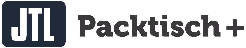 JTL Packtisch Produktlogo für effizienten Versandprozess