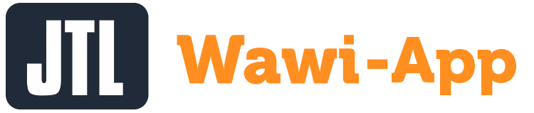 JTL Wawi App Logo für mobile Warenwirtschaftslösung von Onlinehändlern