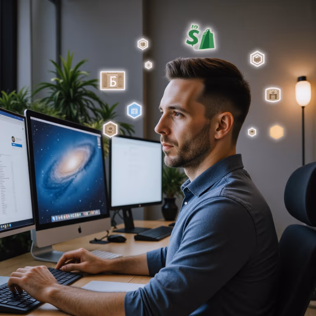 Shopify-Bestellflut trifft JTL-Wawi - Auftragspakete zu teuer; schlanke Synchronisation für Aufträge, Bestände und Tracking als Lösung