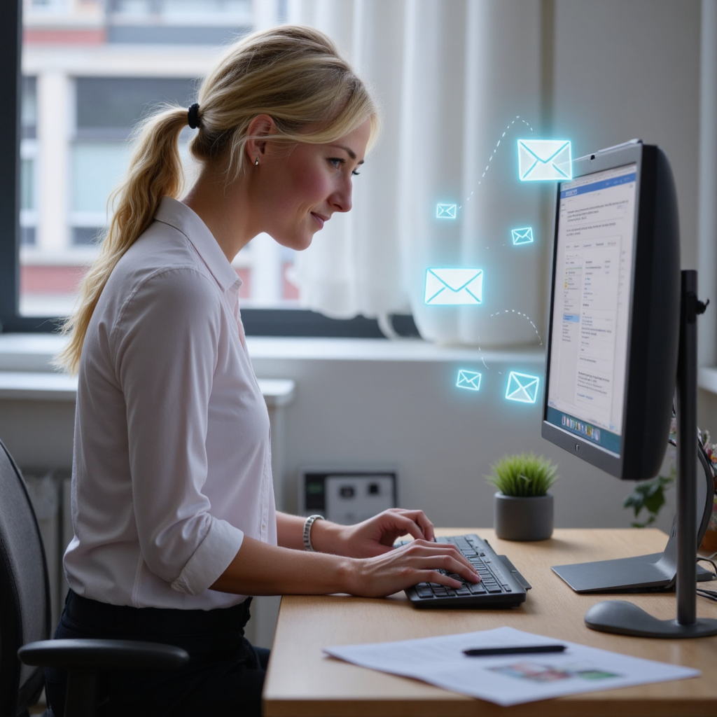 Überlastung durch manuelle E-Mail-Bearbeitung