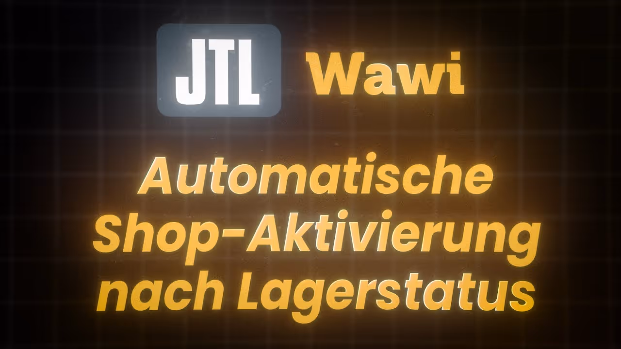 Banner zeigt leere Produktseite bei 0-Bestand; manuelle Deaktivierung frustriert Kunden – Lösung: automatische Sichtbarkeit in JTL.