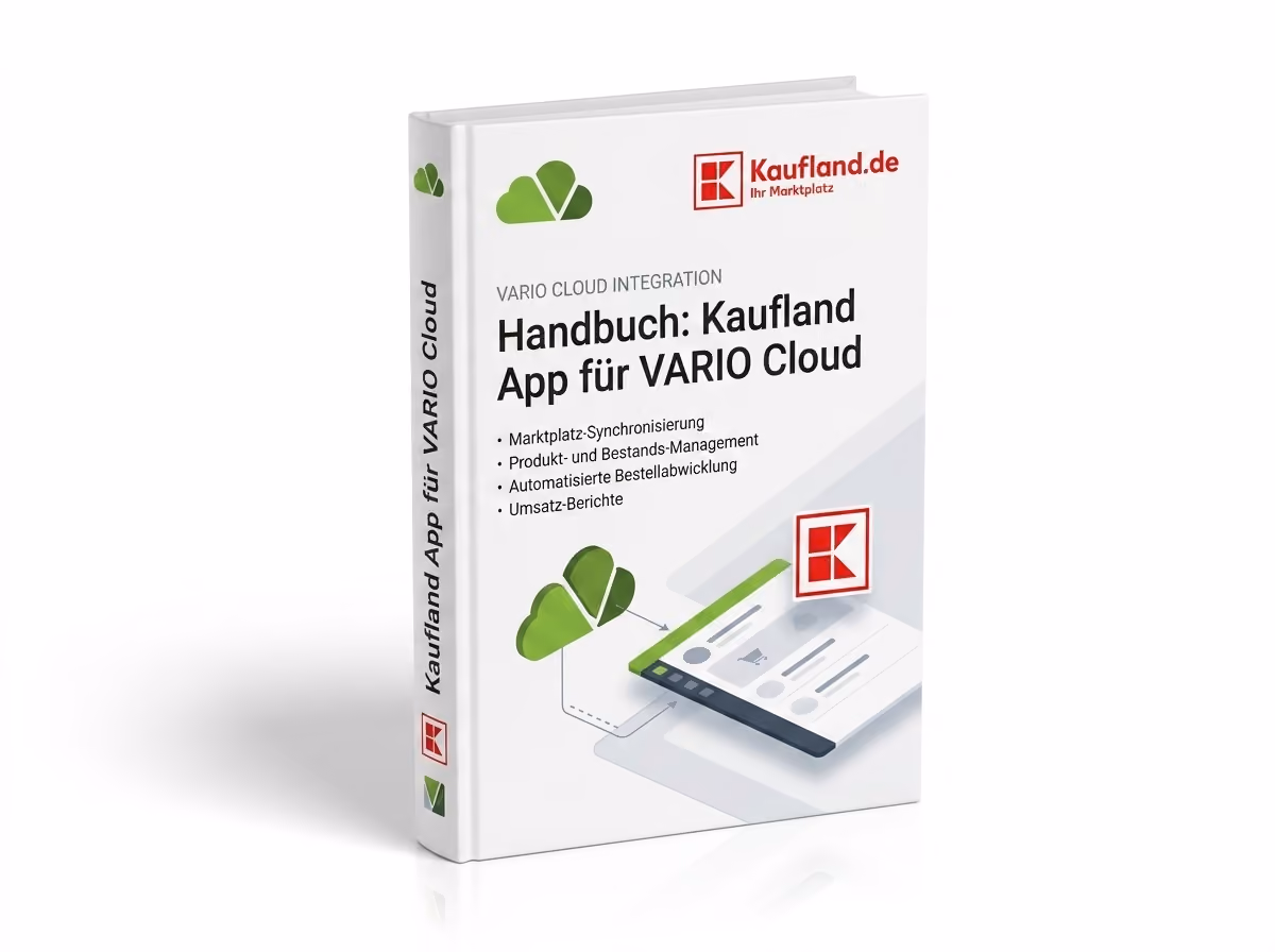 Kaufland-Angebotsverwaltung in VARIO Cloud mit Storefronts, Beständen und Preisen