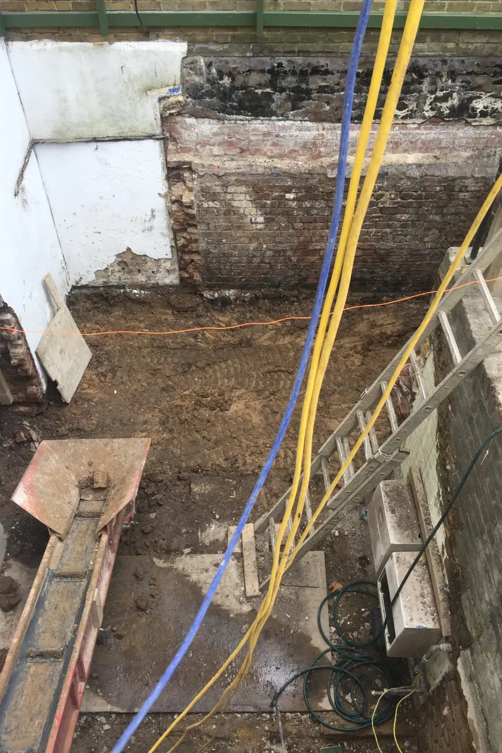 Party Wall Notice inside property 