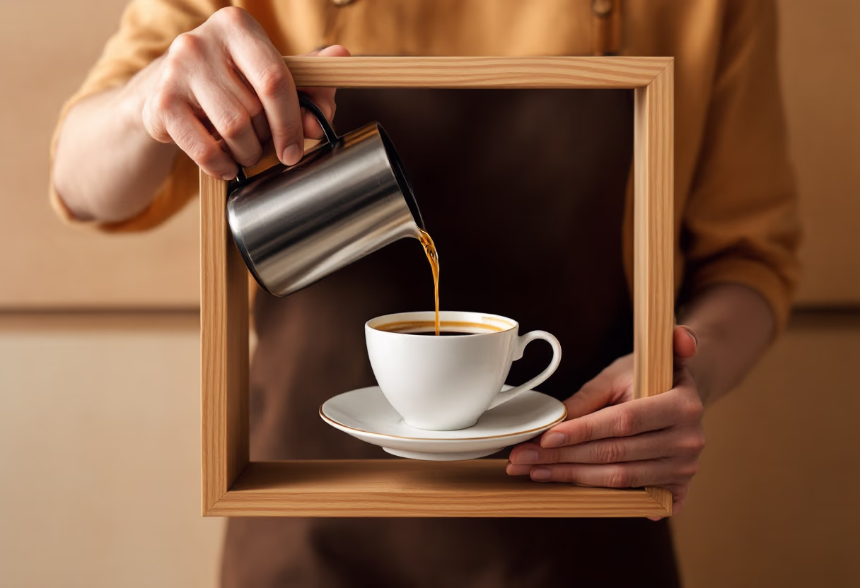 image of coffee being poured