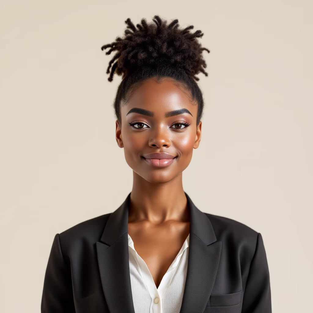 [headshot] image of customer (for a social media and communication)