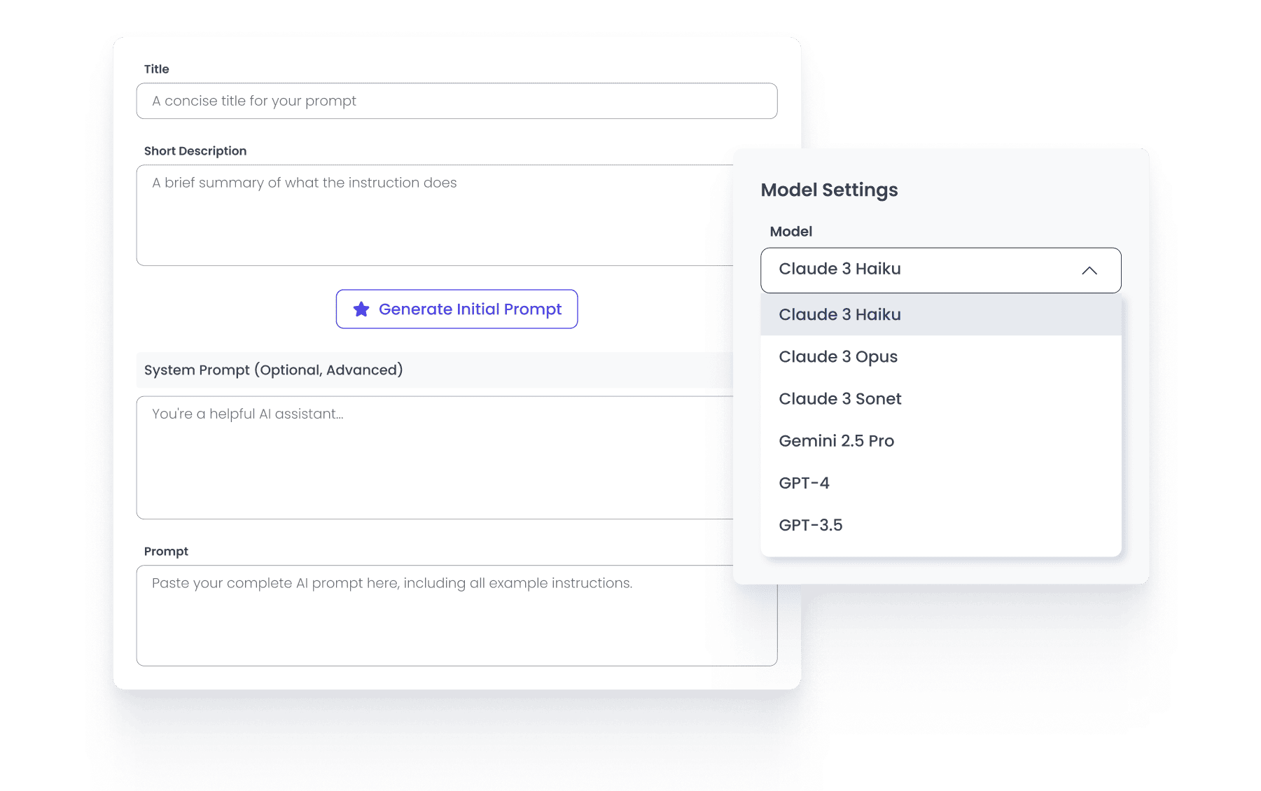 Coming Soon PromptShelf.ai Image Create