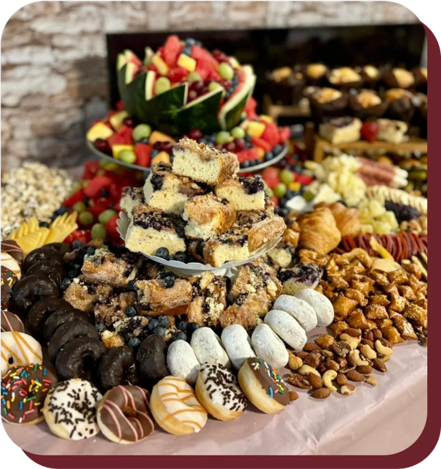 Dessert tower and board
