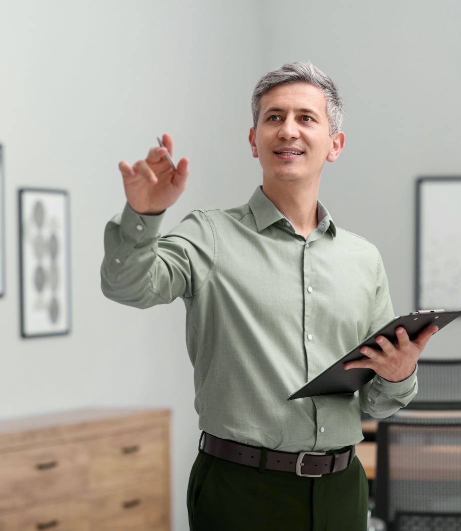 a home inspector