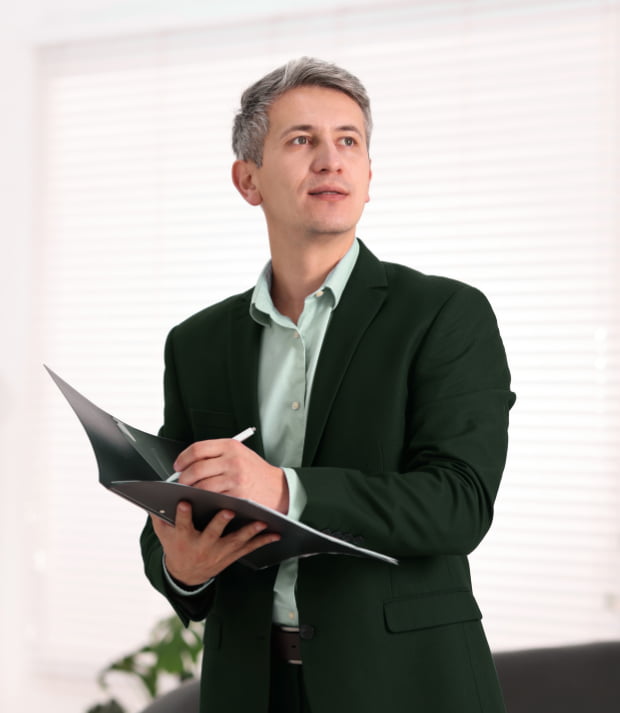 a home inspector