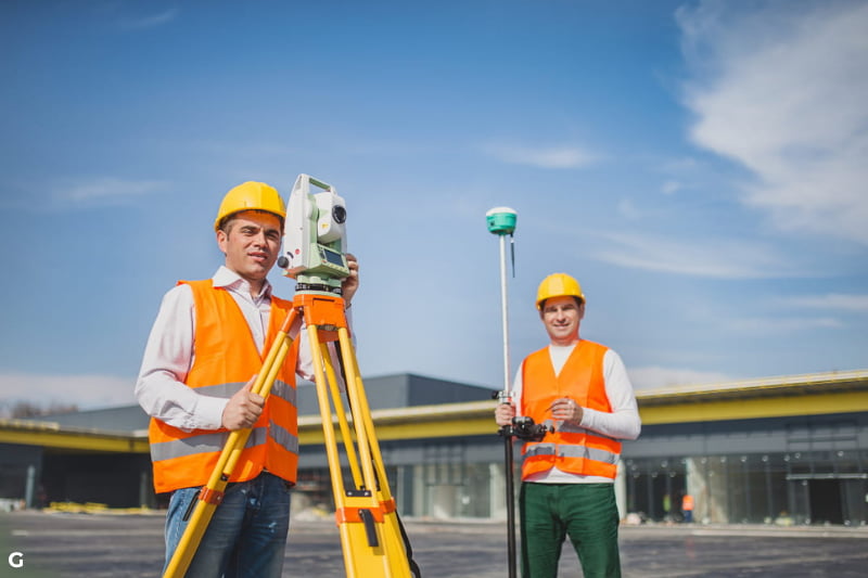 surveyors at work