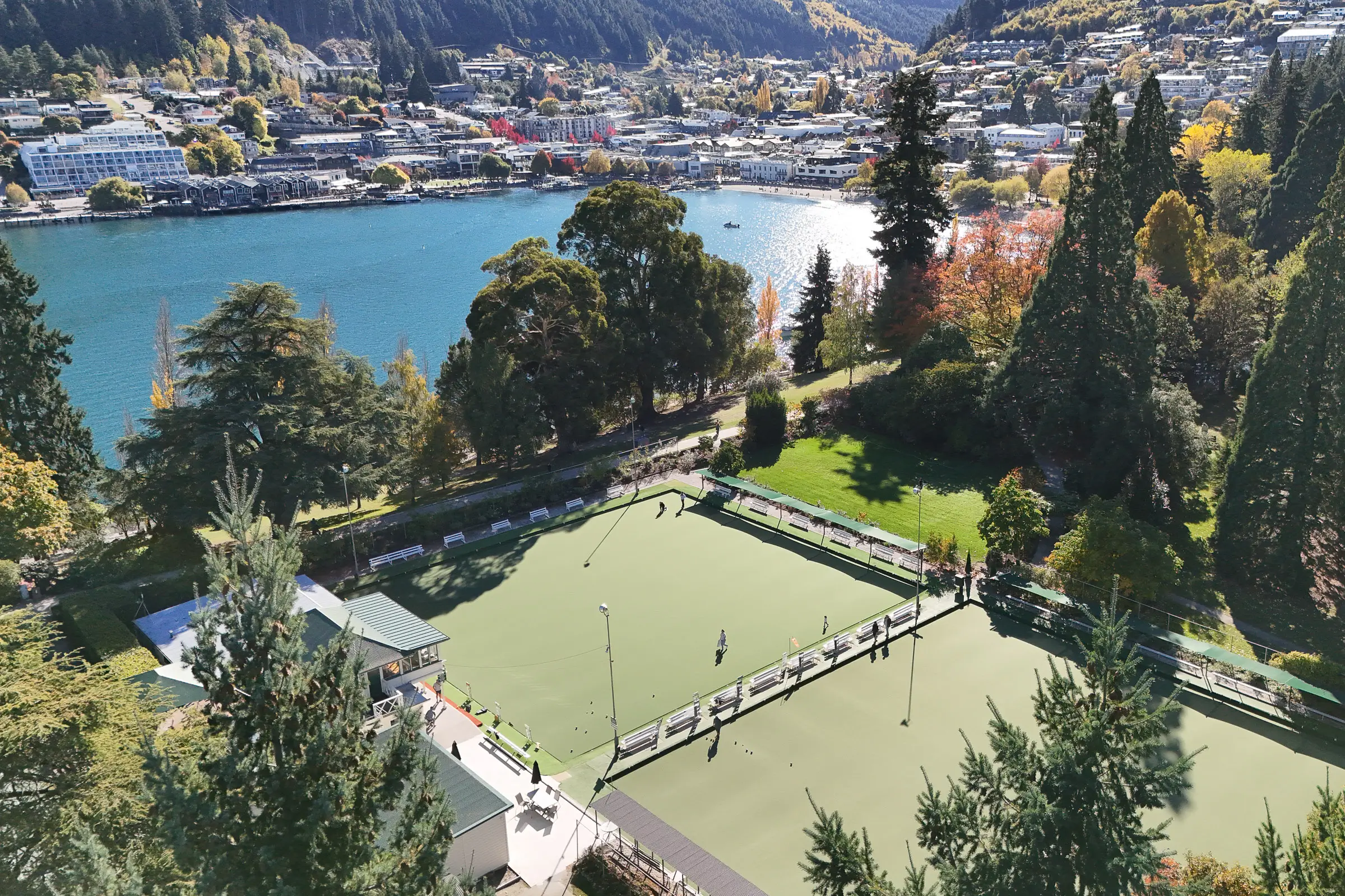 Queenstown Bowls Club Rinks 