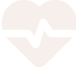 Icon of a heart where you can see a vitality sign in between