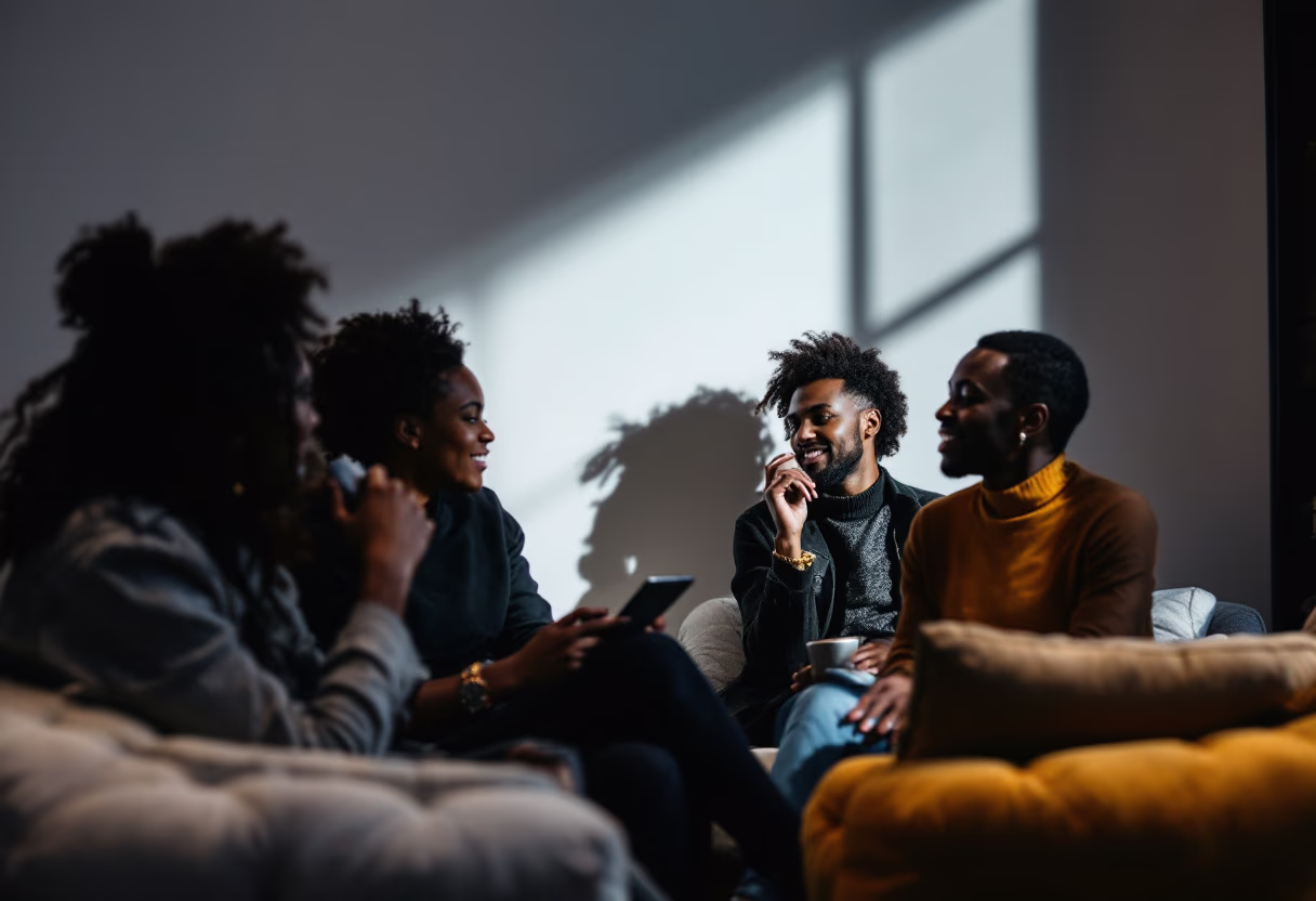 image of networking event (for a hr tech)