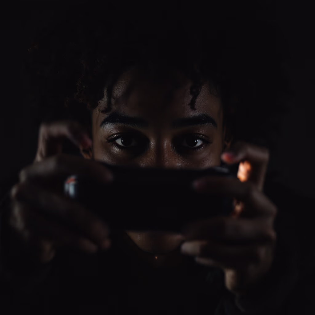 [headshot] image of customer (for a mobile gaming)