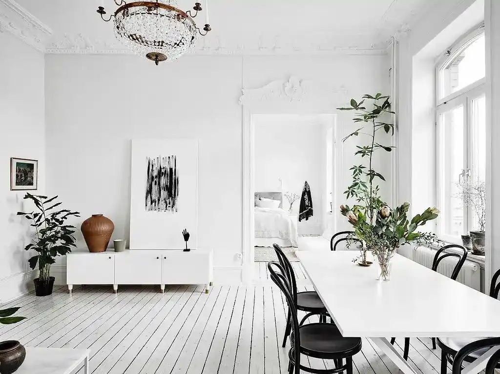 Comment décorer un appartement tout blanc ?