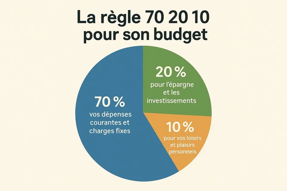 Qu'est-ce que la règle 70-20-10 pour le budget ?