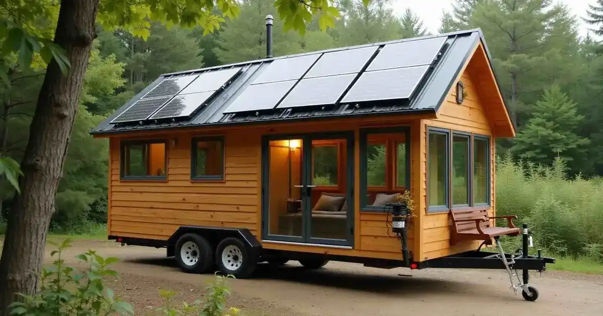 Est-il possible d'avoir une Tiny House autonome sans raccordement électrique ou d'eau ?