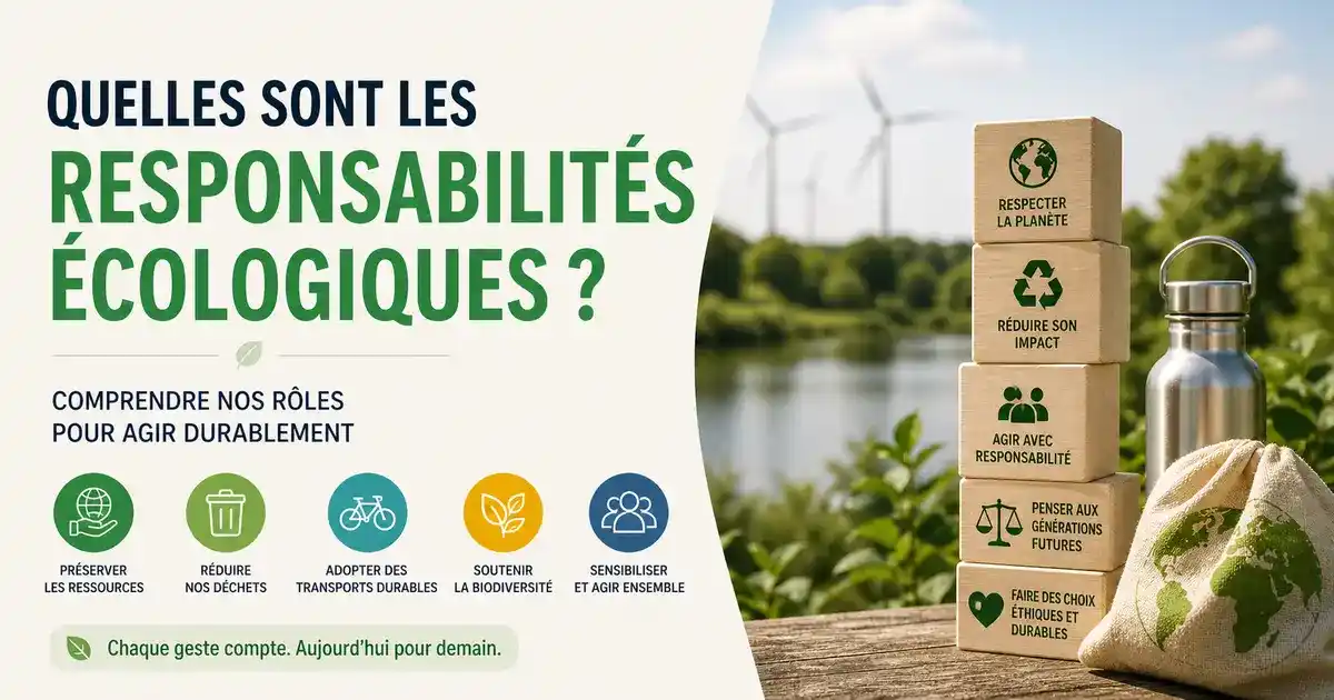 Quelles sont les responsabilités écologiques ?
