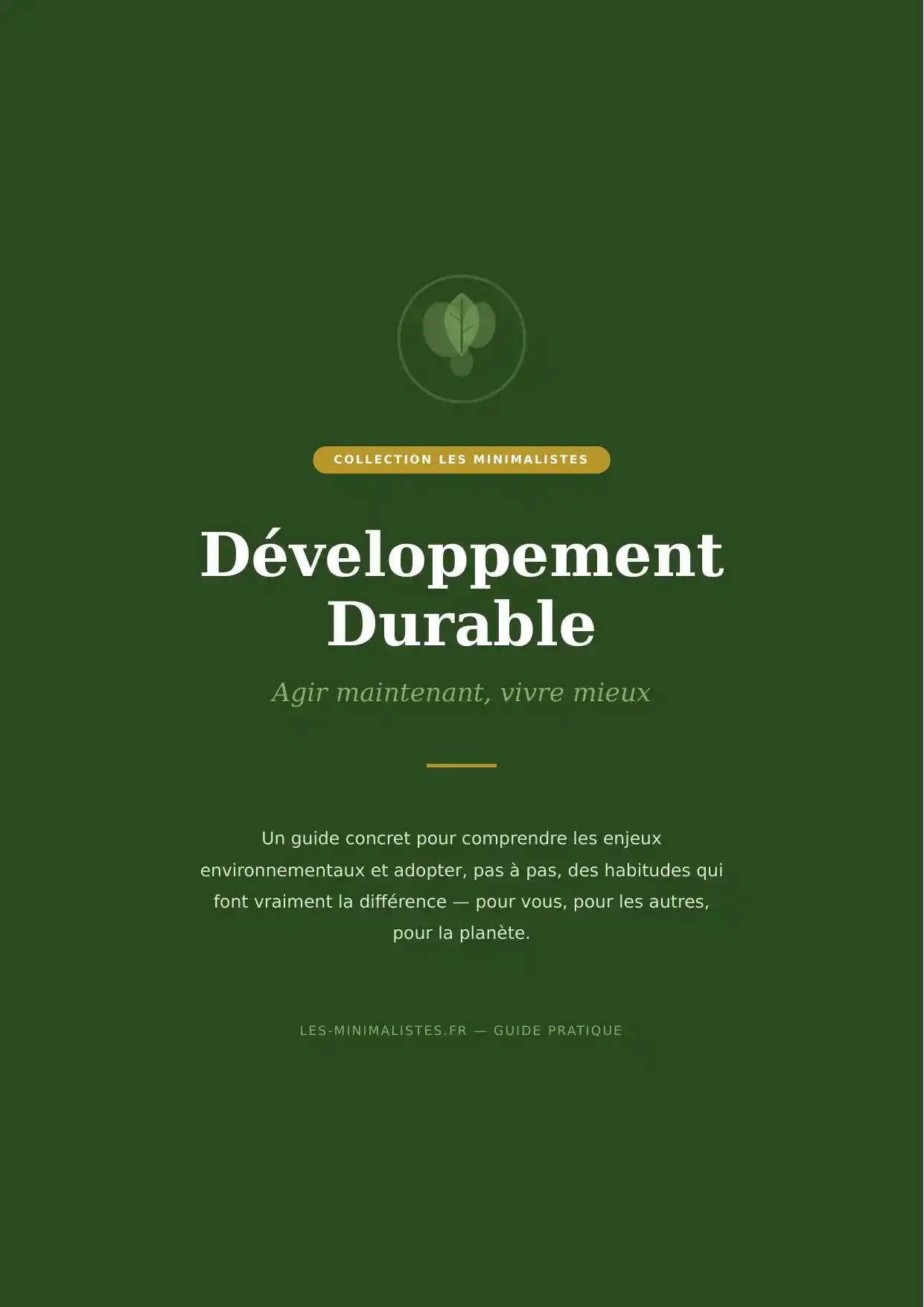 Développement durable