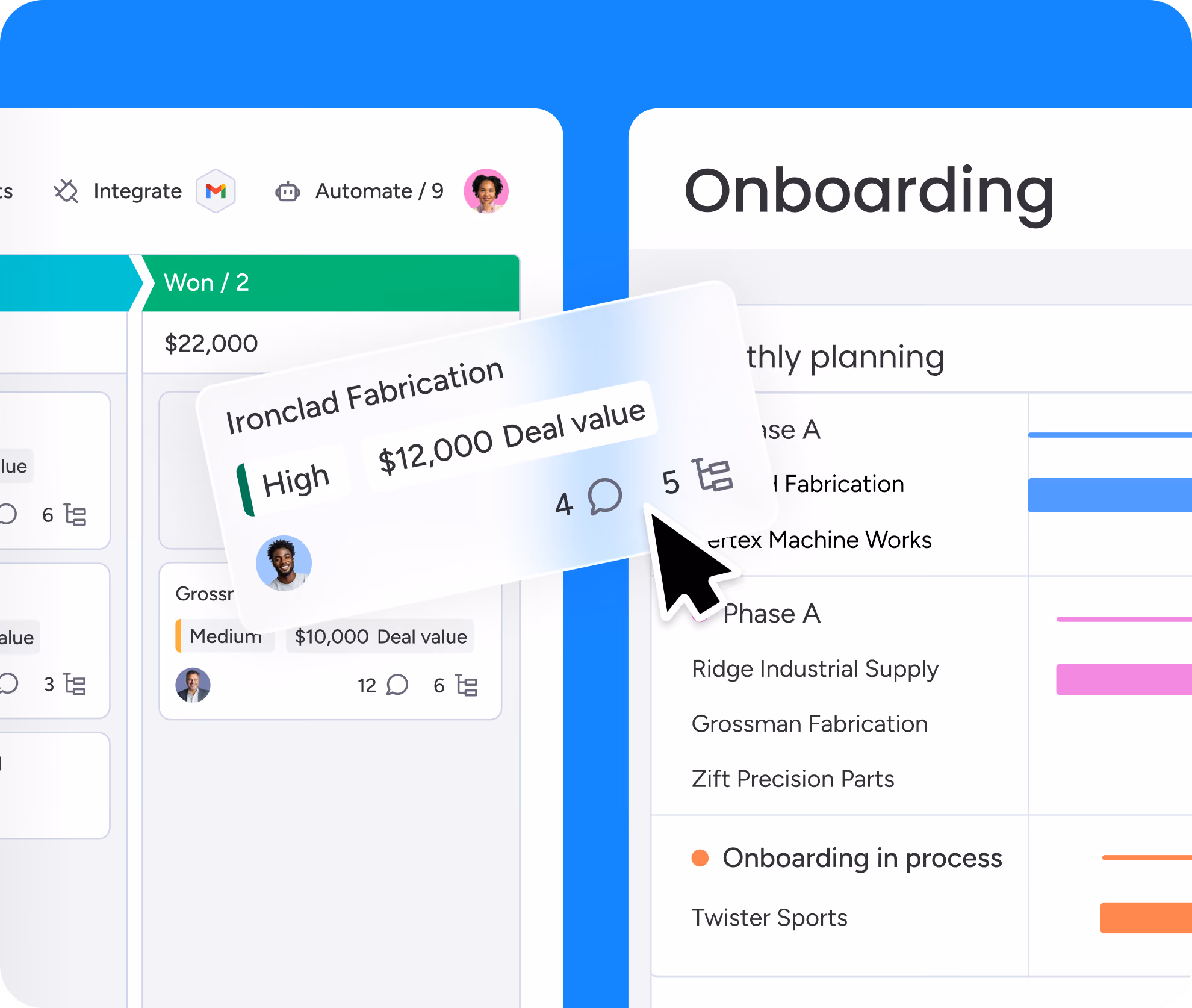 Manage manufacturing quotes, RFQs, and orders