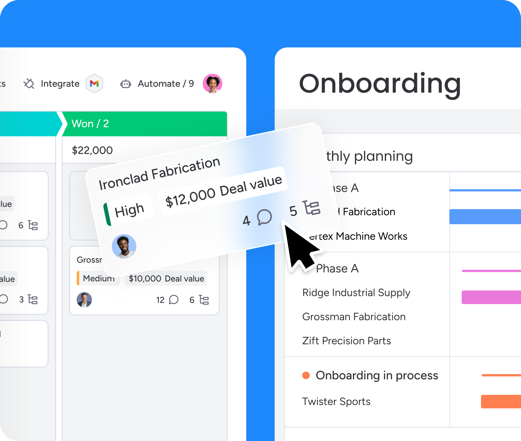 Manage manufacturing quotes, RFQs, and orders