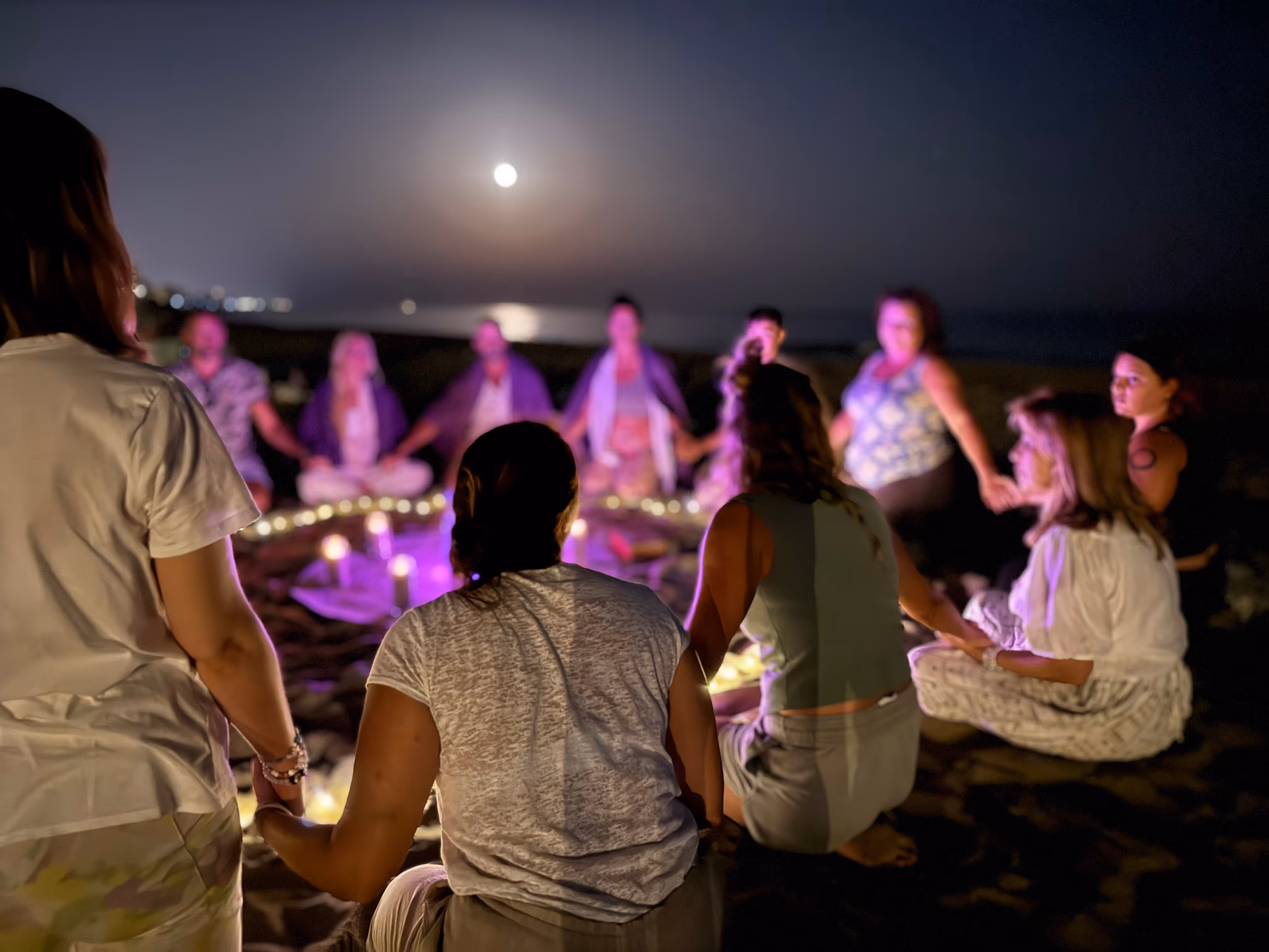 outdoor yoga by a tranquil lake