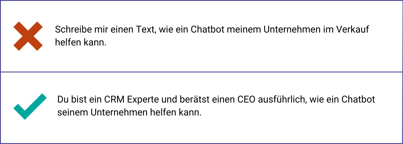 Tipps für erstklassige ChatGPT-Prompts