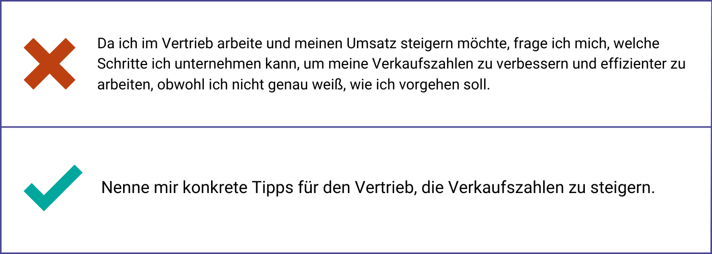 Tipps für erstklassige ChatGPT-Prompts