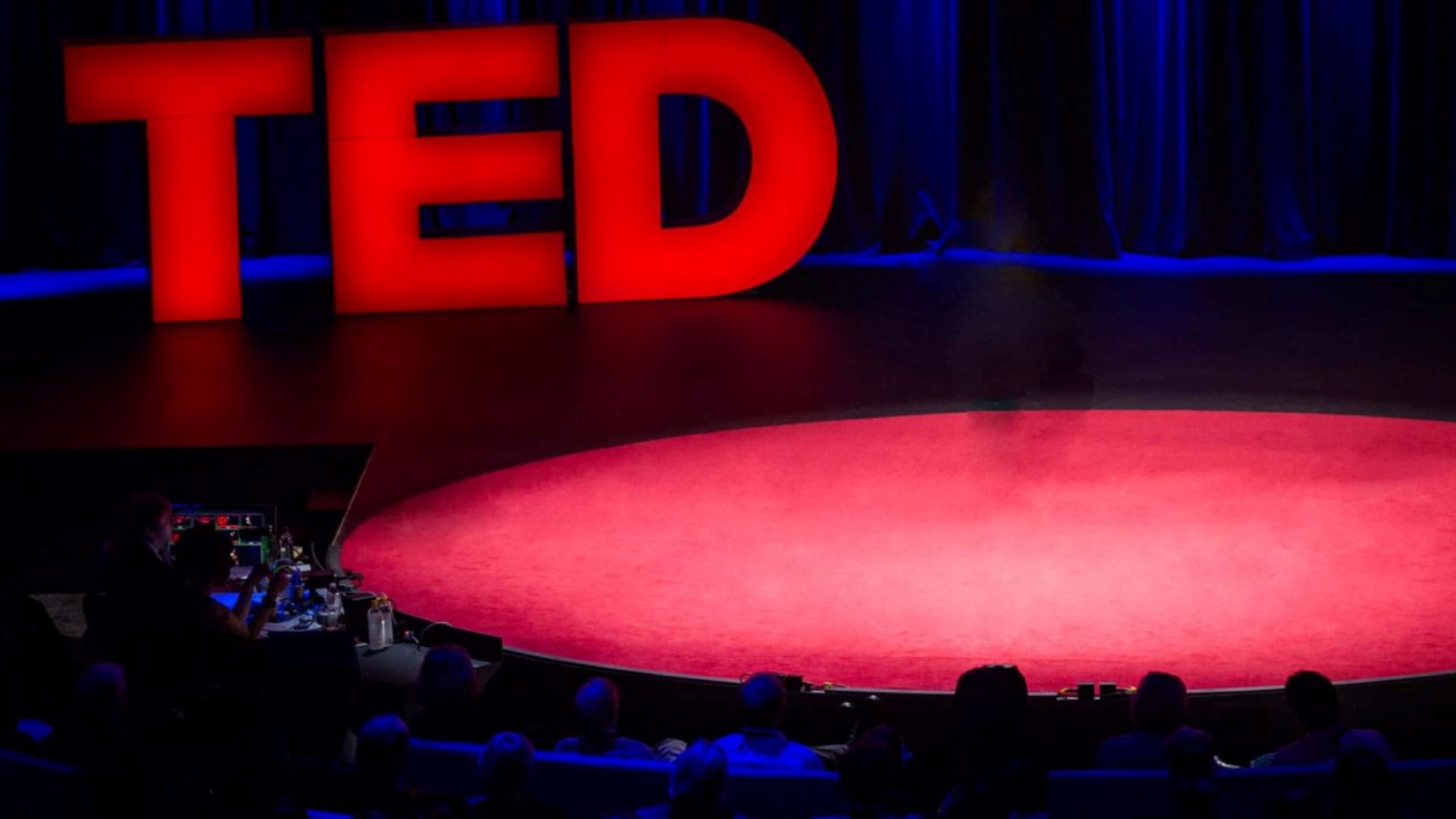 Zoom Hintergrund - Ted Talk