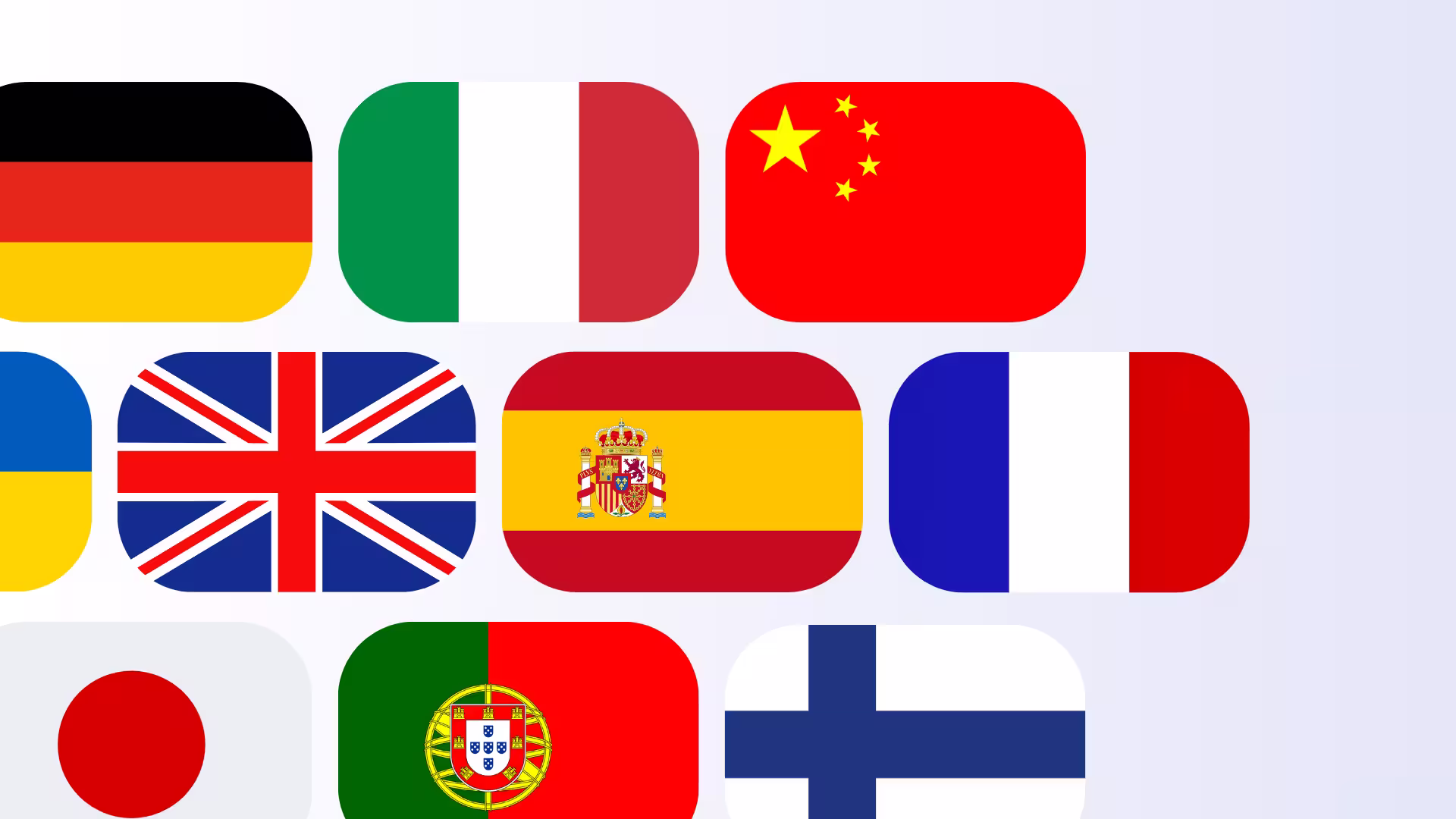 Sally supports over 35 Languages Overview