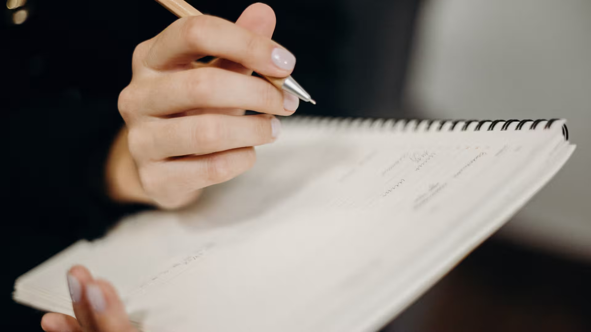 Someone documents Meeting