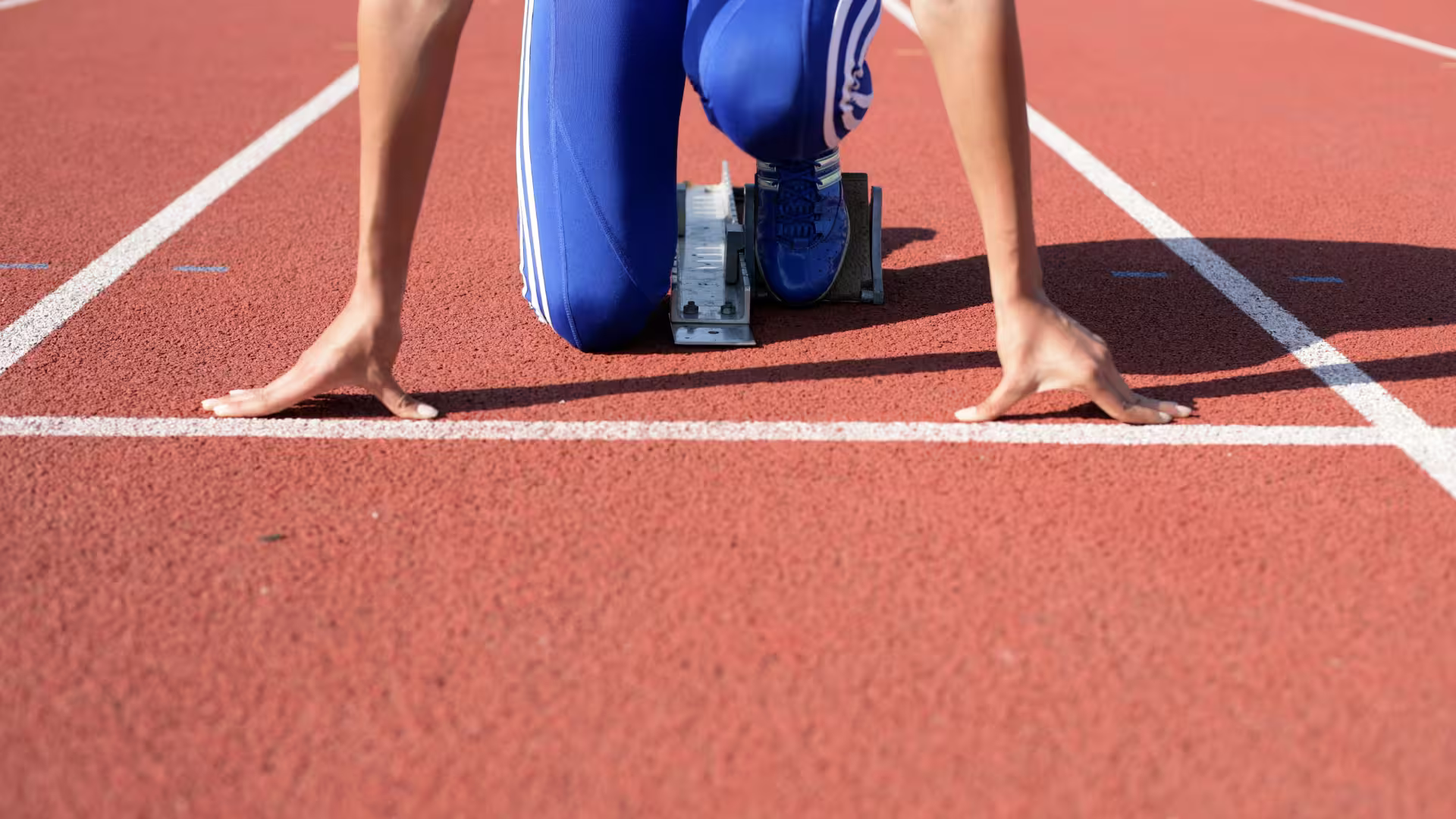A guy starting a race to visualize getting started with Copilor